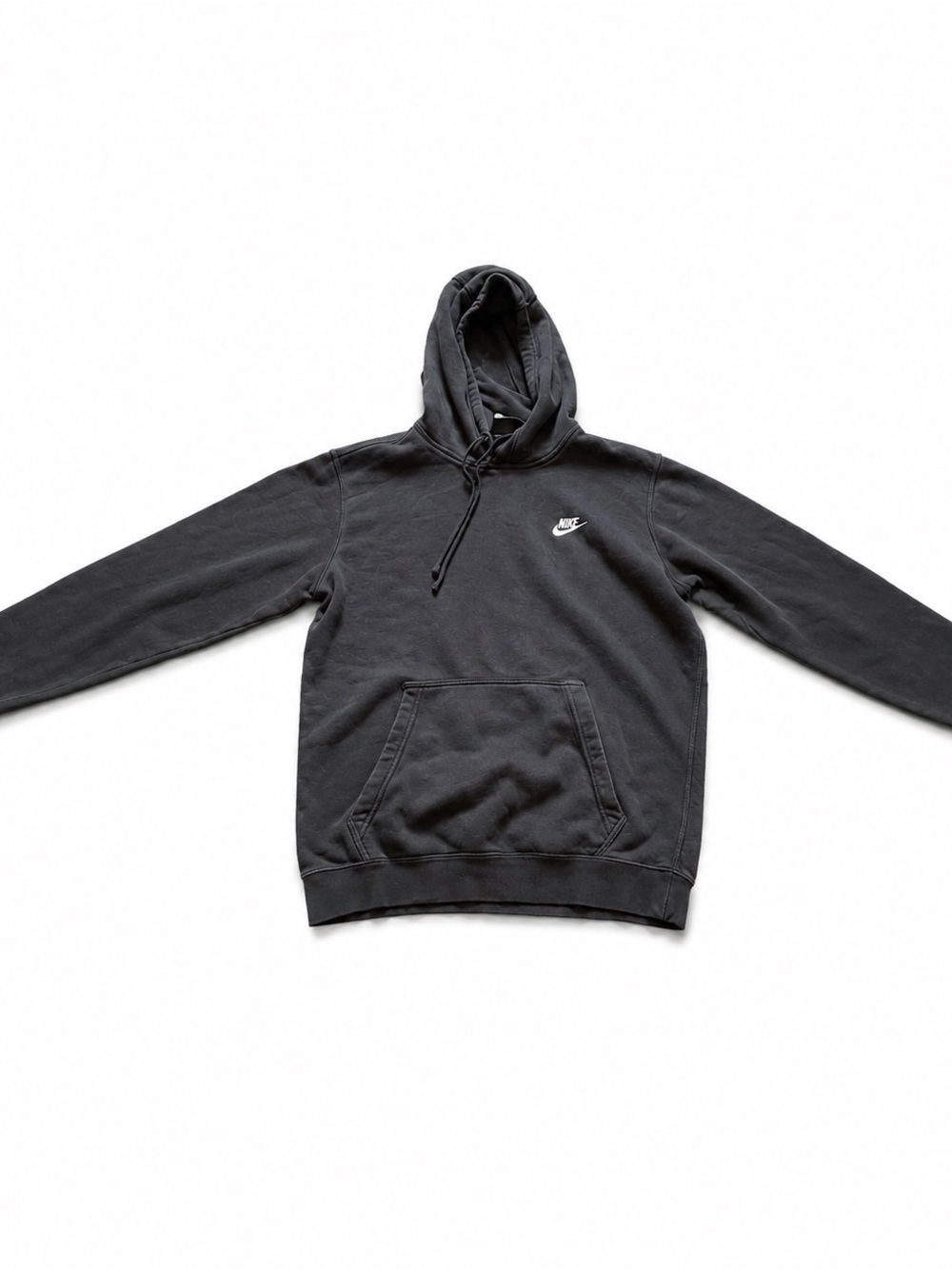 Nike Black Pullover Hoodie | Size Medium | Embroidered Swoosh